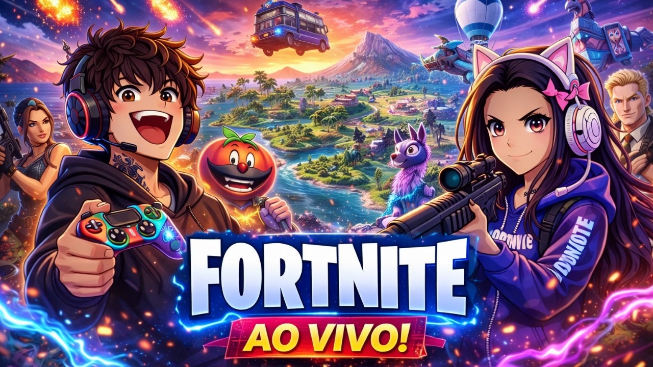 💥 FORTNITE AO VIVO AGORA! Desafio: Só Vale Eliminação Insana!