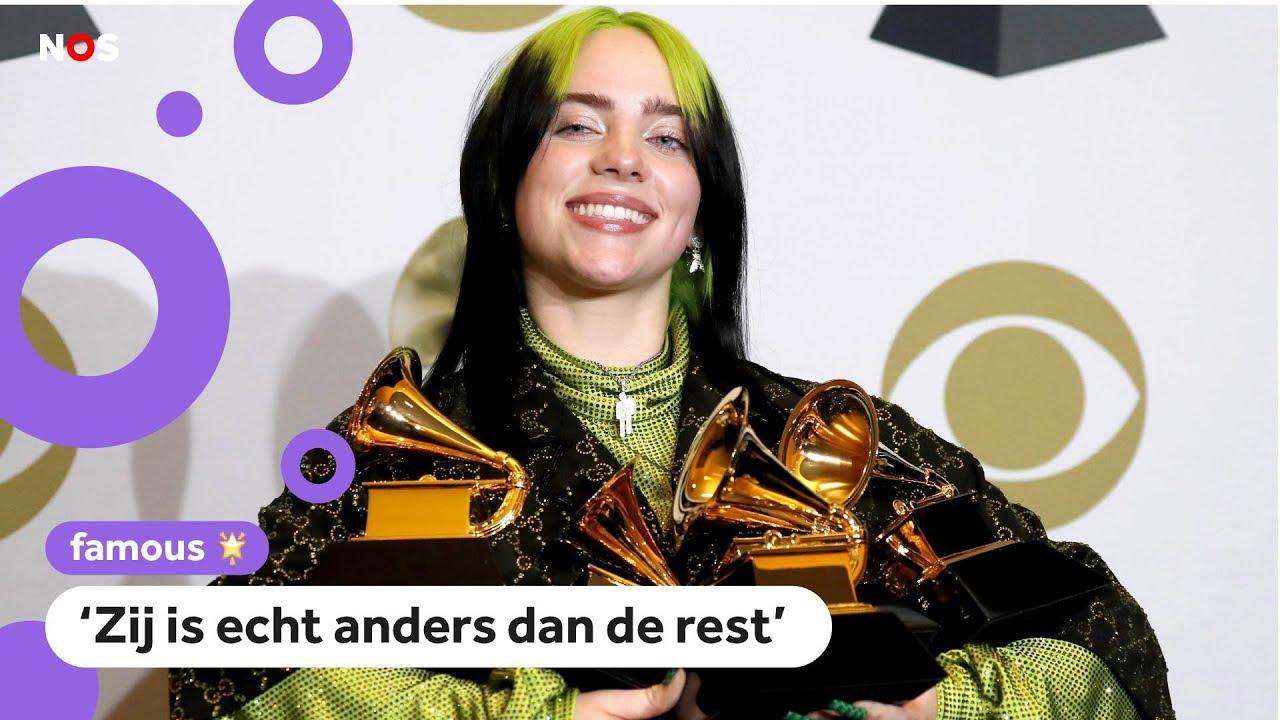 Billie Eilish is de jongste Grammy-winnaar ooit