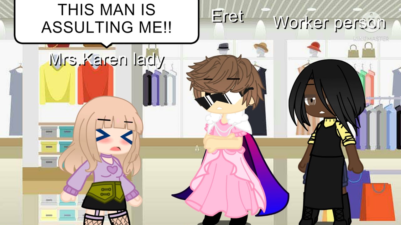 Eret and Fundy meet Karens :O (Part 1--Eret)  (CRINGE LUL) RECREATING!! :D