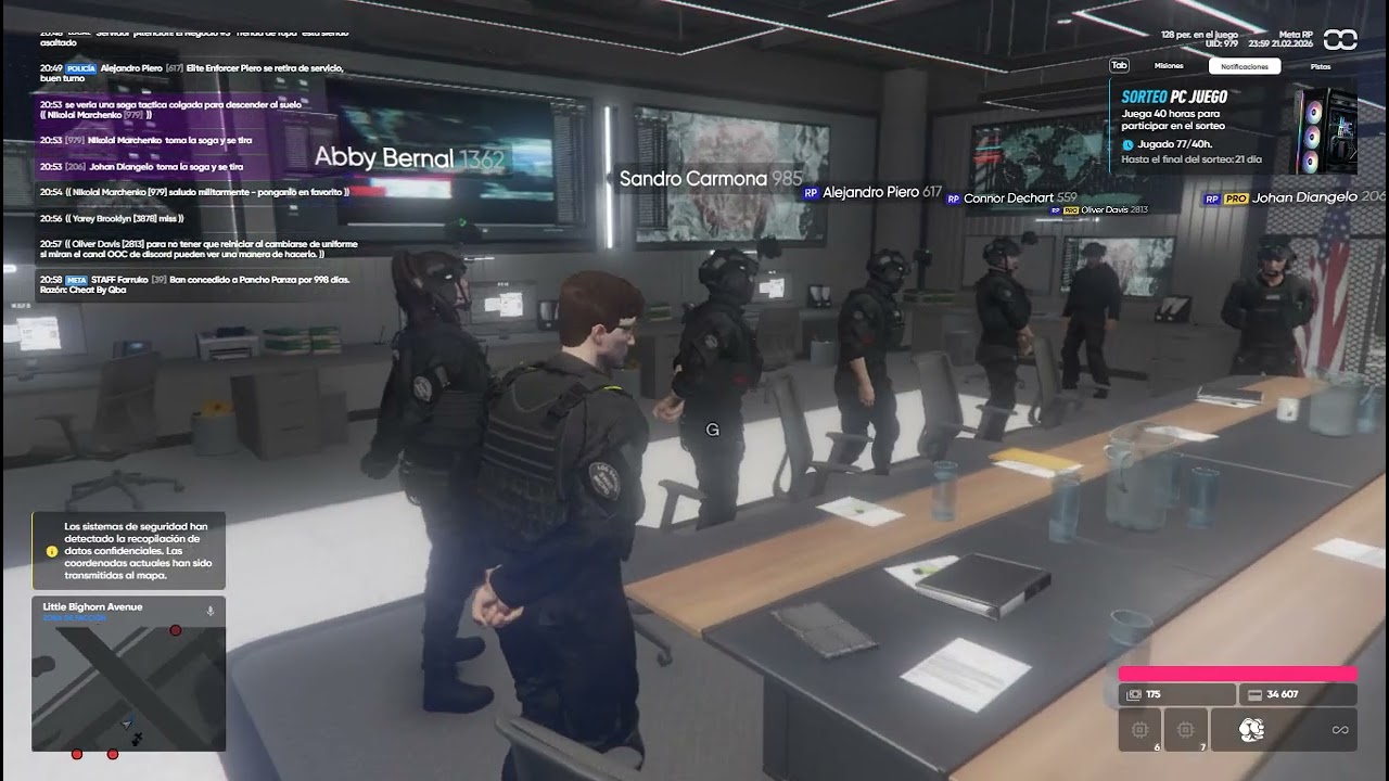 sistema de territorios MCPD- META RP - codigo: NML6VVNLL - Meta City Police Department