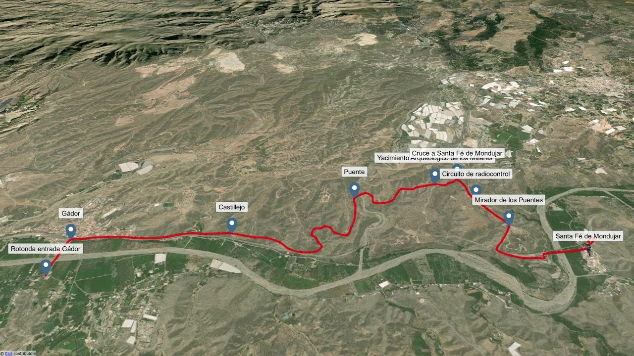 CICLOTURISMO POR ALMERIA - GADOR a SANTA FÉ DE MONDUJAR