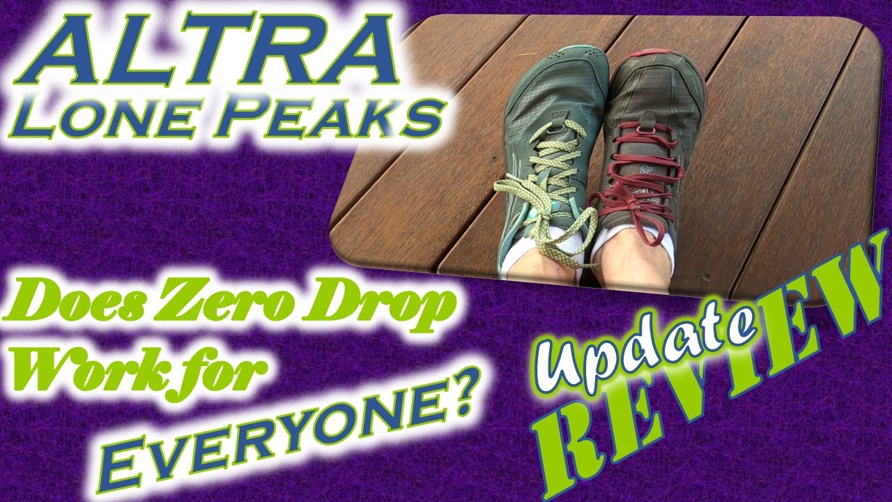 Altra Lonepeak 4 & 5 - Does zero drop suit everyone? Achilles tendon and heel pain #zerodrop #altras