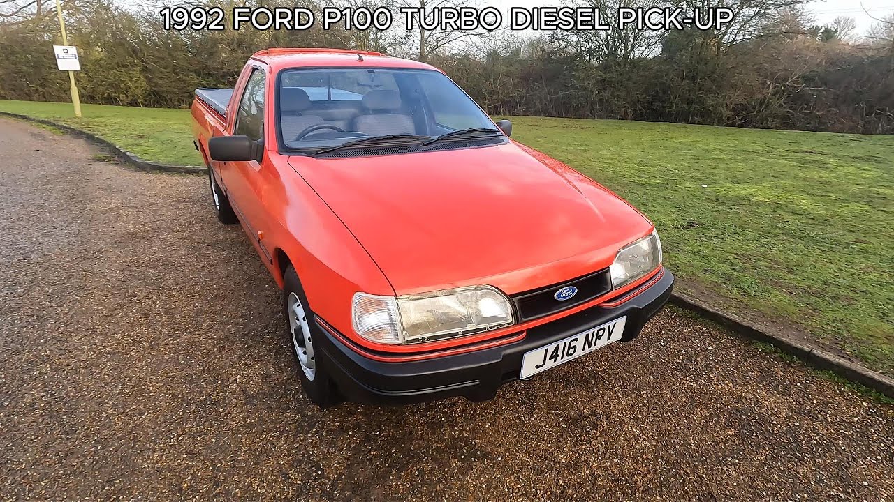 1992 FORD P100 TURBO DIESEL PICK-UP