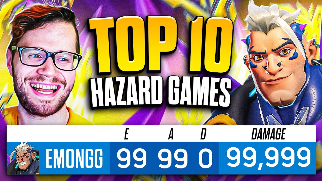 MY TOP 10 HAZARD GAMES OF THE SEASON - Overwatch 2