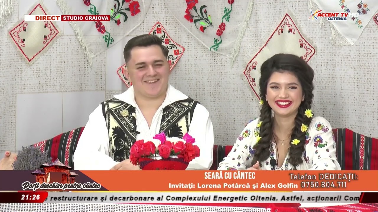 Porti deschise pentru cantec 23 octombrie 2024 Lorena Potarca, Alex Golfin