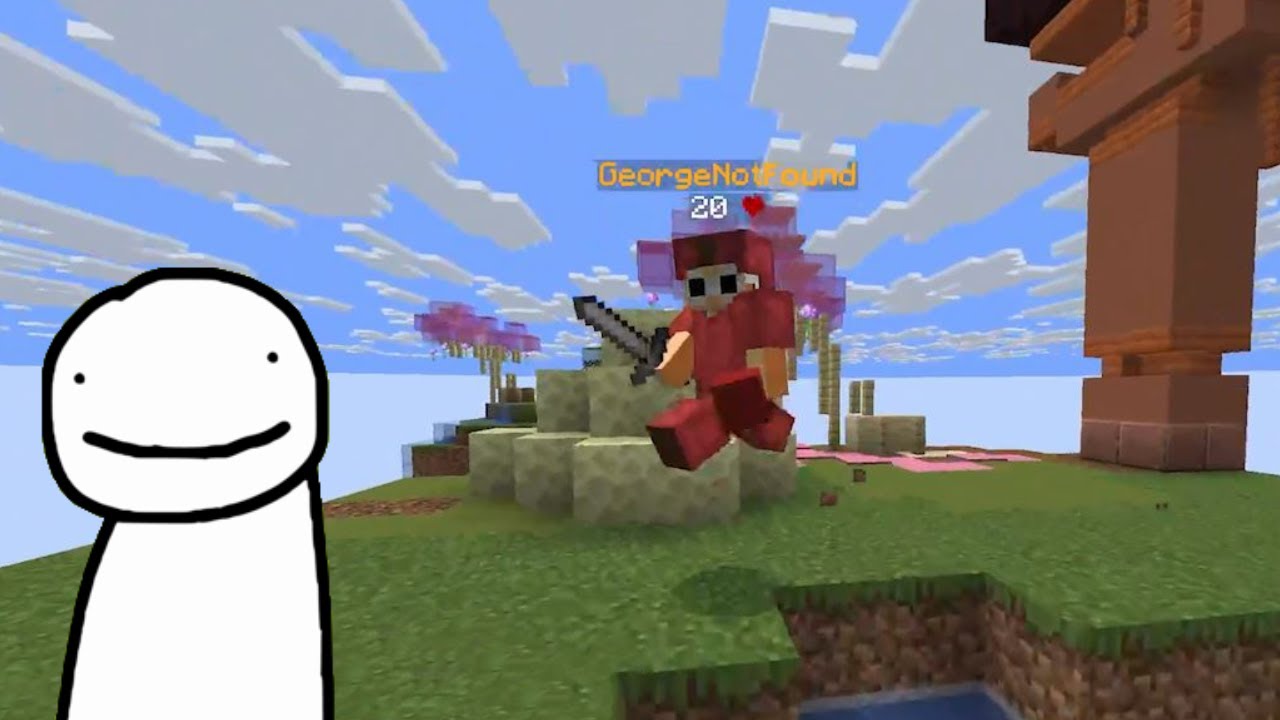 Dream vs GeorgeNotFound in Minecraft PVP