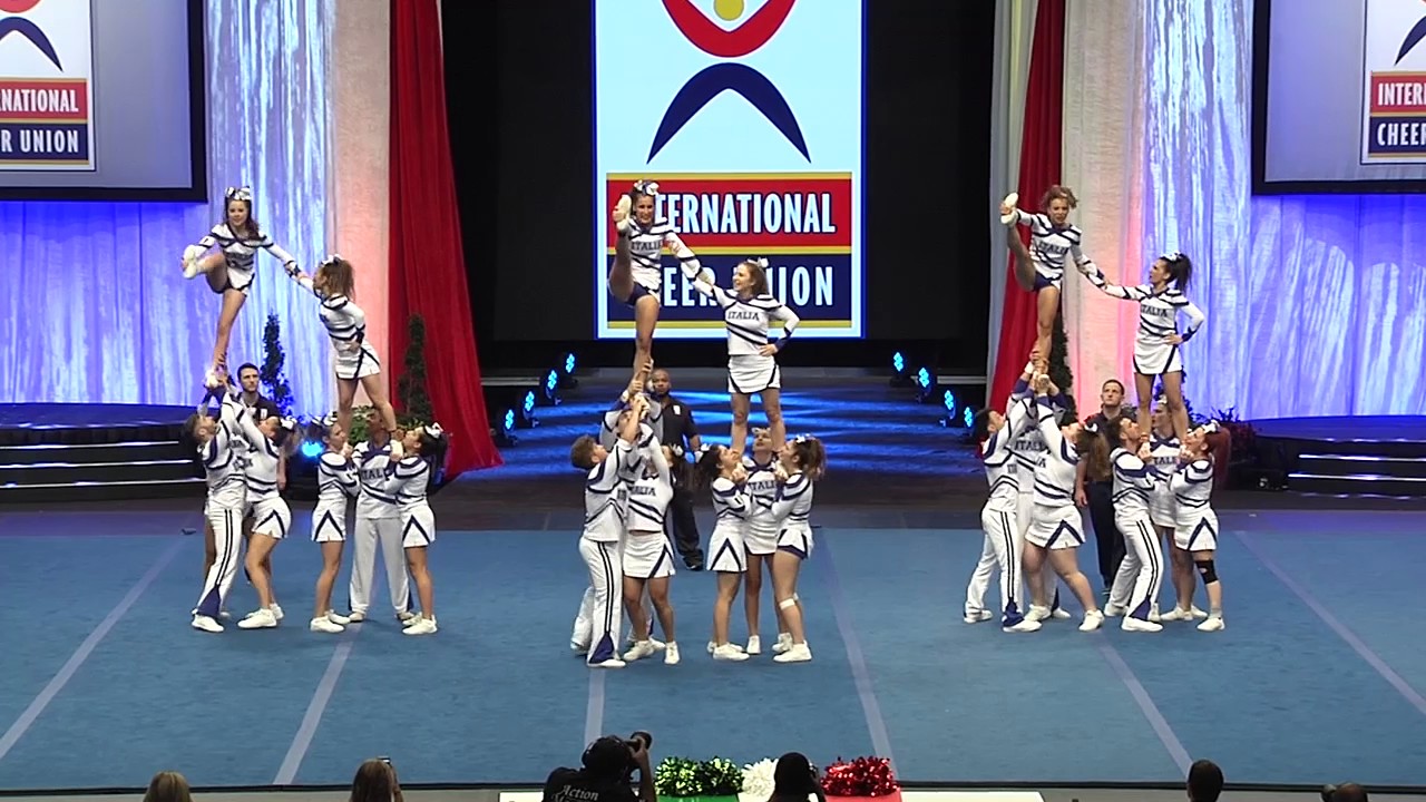 Team Italy [Coed Elite Semis - 2017 ICU World Cheerleading Championship]