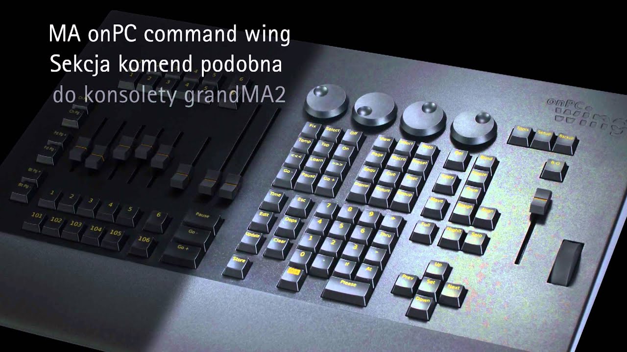 MA onPC command wing i fader wing (PL)