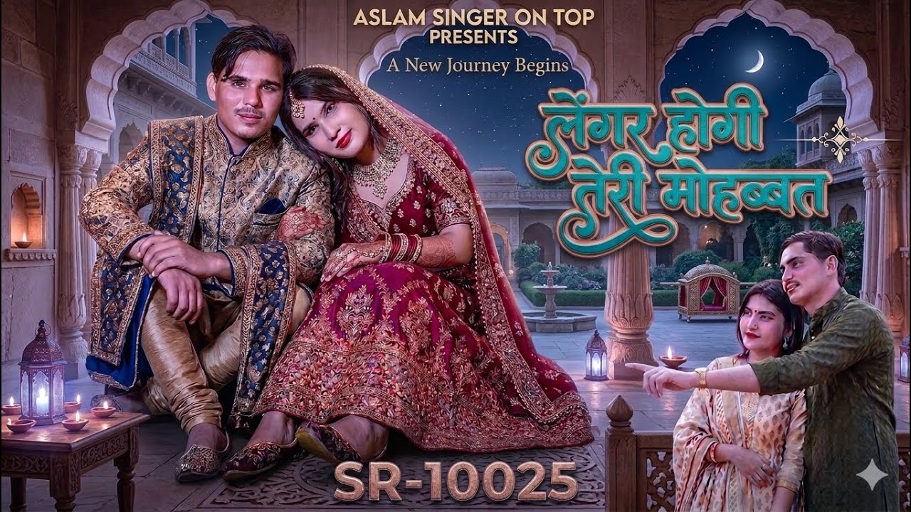 Aslam singer SR-10025 || लेगर होगी तेरी मोहब्बत ॥ NEW LETEST SONG MEWATI 4K VIDEOS 