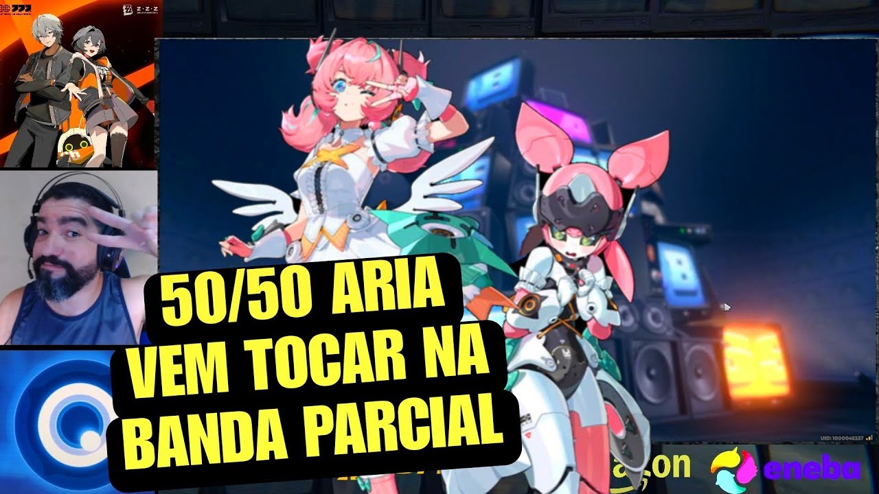 50/50 Summons Aria. Mesmo Incompleto... Bora - Zenless Zone Zero