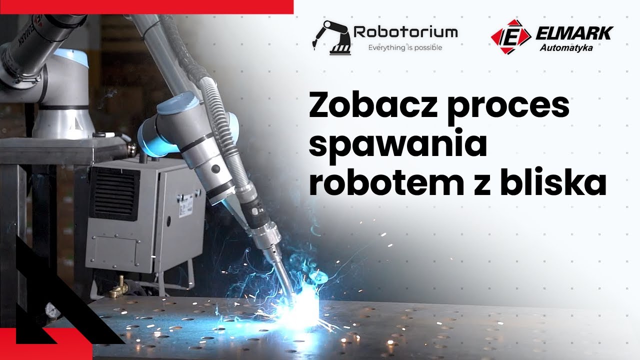 Stanowisko spawalnicze: cobot Universal Robots + narzędzie SmoothTool + źr&oacute;dło spawalnicze Kemppi