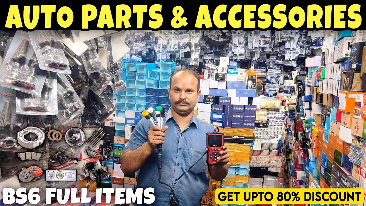 TWO WHEELER AUTO PARTS & ACCESSORIES WHOLESALE MARKET IN DELHI @MarvIndia786 