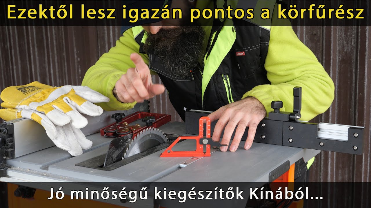 Hogy igazán pontos legyen a körfűrész - kiegészítők tartozékok Kínából Banggood