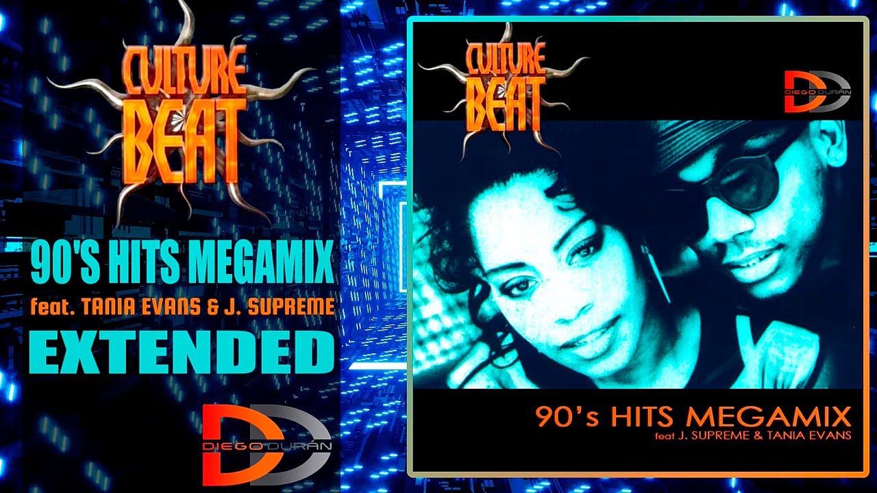 CULTURE BEAT 90's hits megamix extended (feat. Tania Evans & J. Supreme)