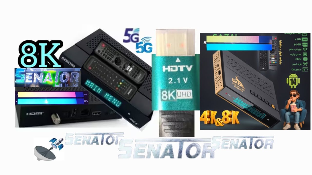 Octopus Sanetor Hulk 8k Reciever Complete Video 2160P 4KUHD 
