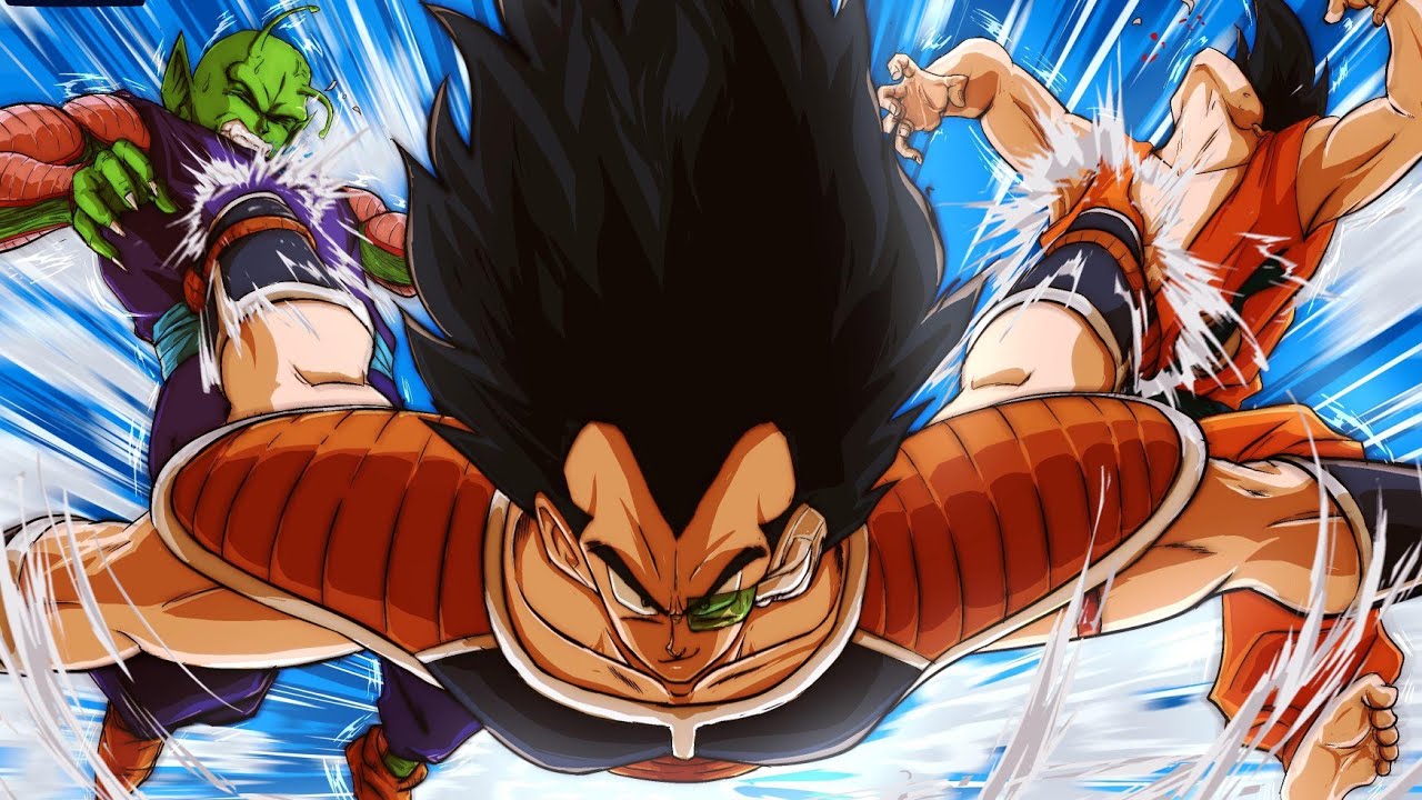 Goku and Piccolo vs Raditz「AMV」- Murder Melody