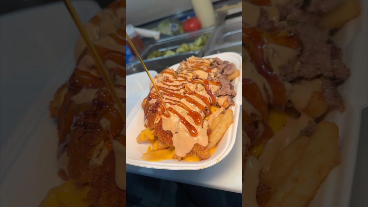 The all-new SMASH HOT HONEY CHICKEN FRIES from Buns n Shakes in New Brunswick, NJ! 🤤  #DEVOURPOWER