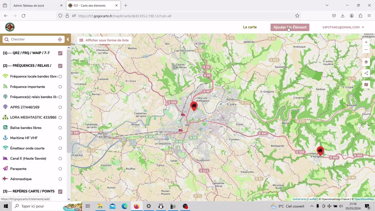 présentation nouvelle carte intéractive 2024 (fcf.gogocarto.fr)