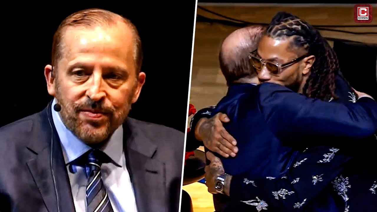 Tom Thibodeau's toast to Derrick Rose | Derrick Rose Jersey Retirement Ceremony | CHSN Bulls