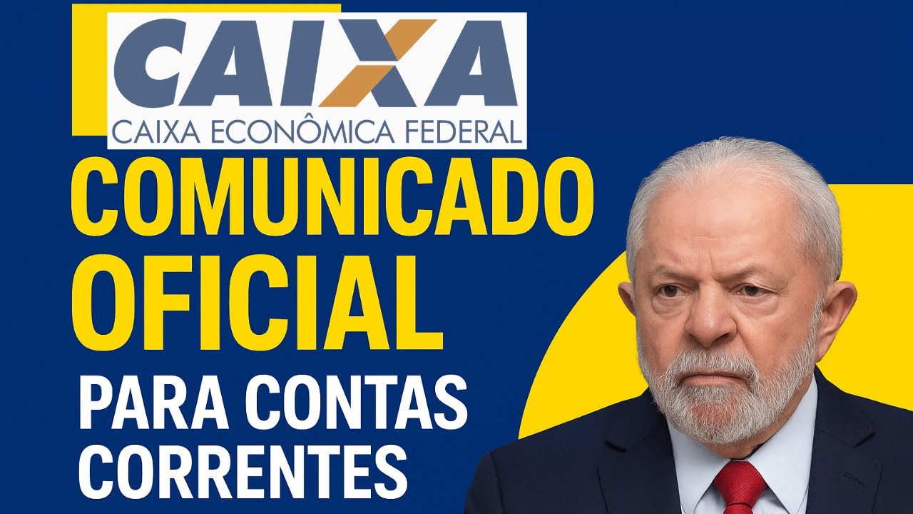 CAIXA ECONÔMICA EMITE COMUNICADO GERAL EM 2026 PARA DONOS DE CONTA DE QUALQUER BANCOS
