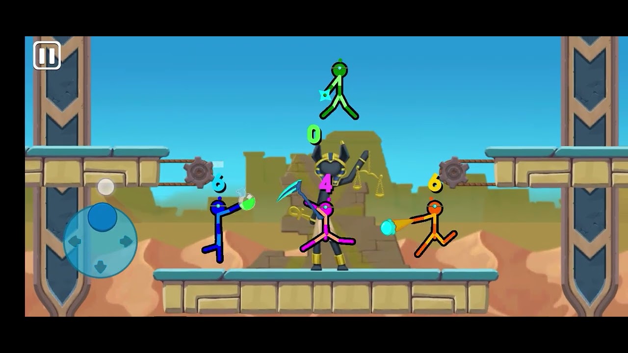 Supreme Duelist Stickman 1 2 3 4 Player Mode Aquí Gameplay