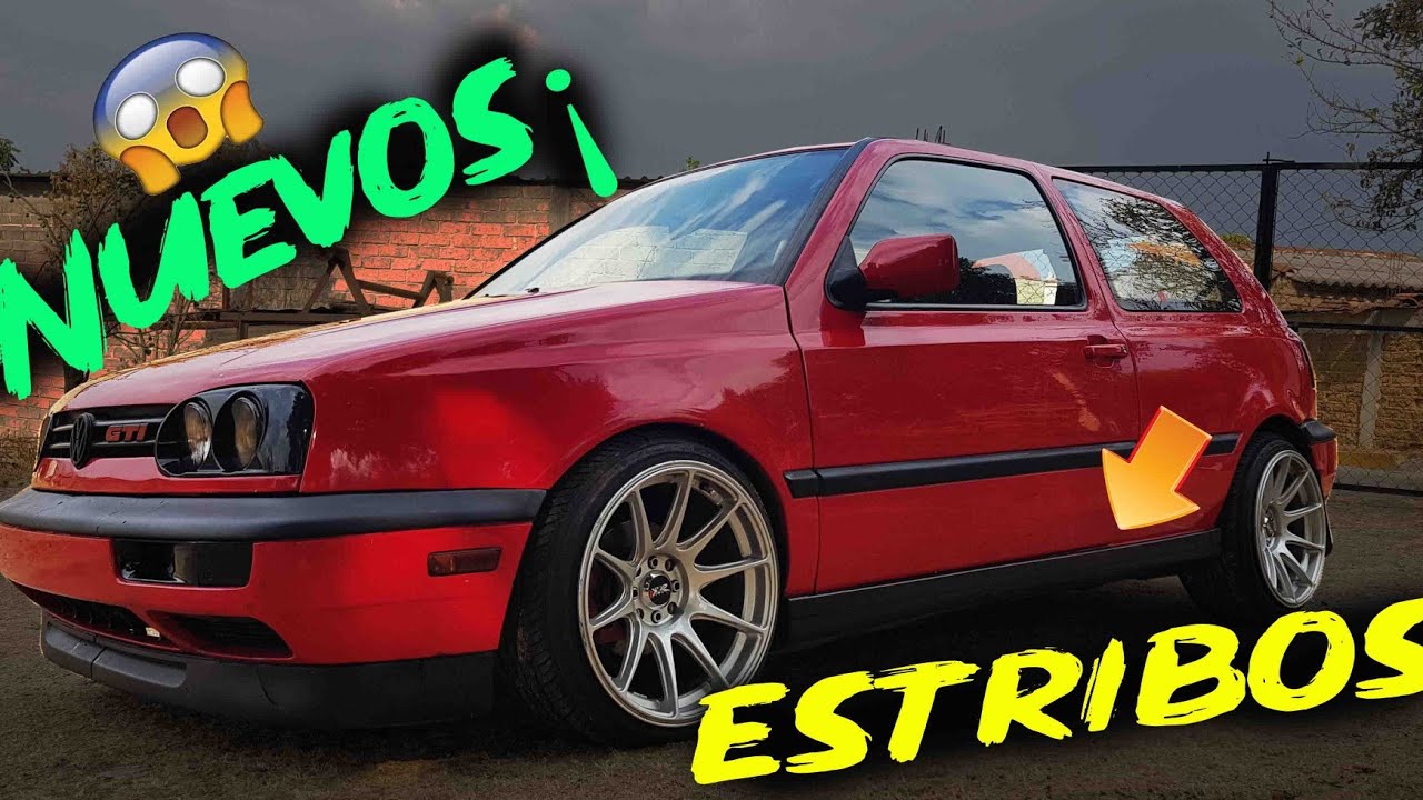 Como instalar estribos | Nuevos estribos al gti