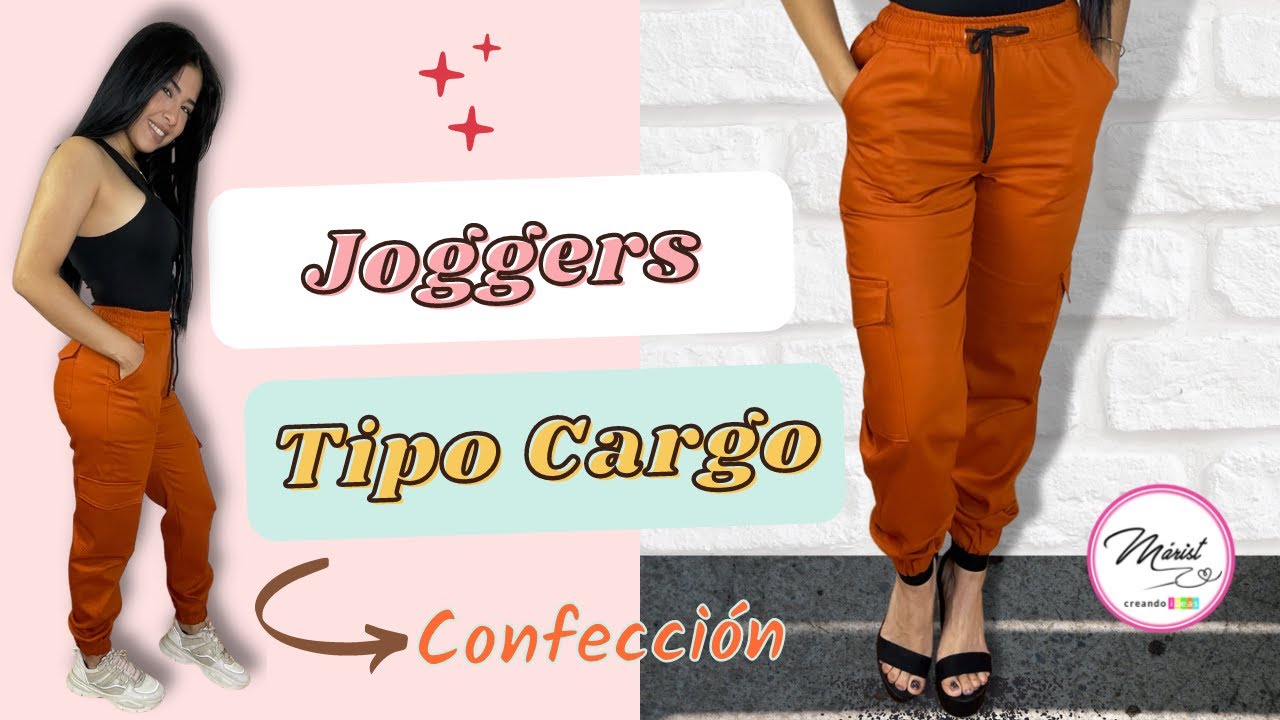 #89 Aprende a coser joggers cargo paso a paso