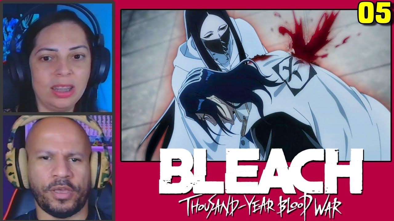 A DERROTA MAIS HUMILHANTE DO CAPITÃO KUCHIKI! BLEACH - GUERRA DOS MIL ANOS EP 5 [REACT E ANÁLISE]