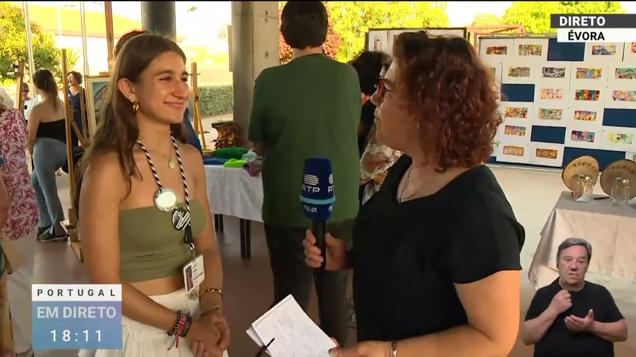Reportagem da RTP sobre o projeto 