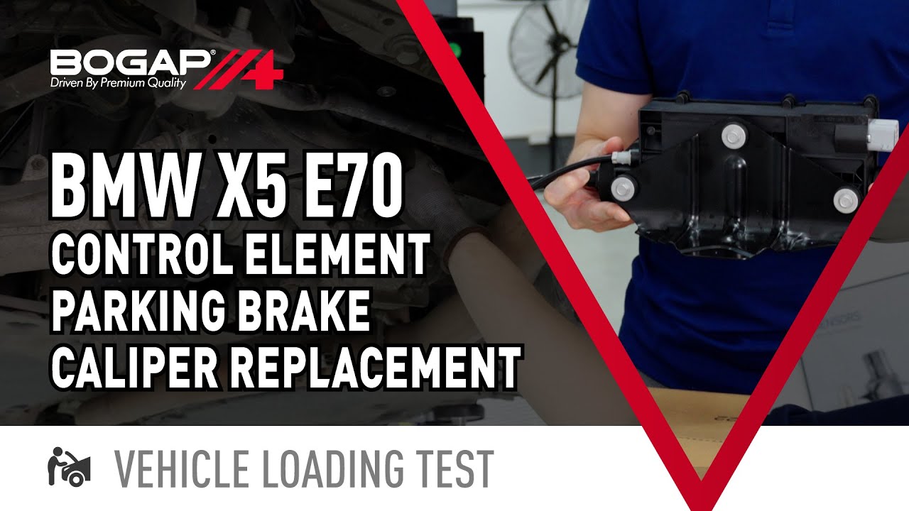 BMW X5 E70 Control Element, Parking Brake Caliper Replacement#automobile #bmw
