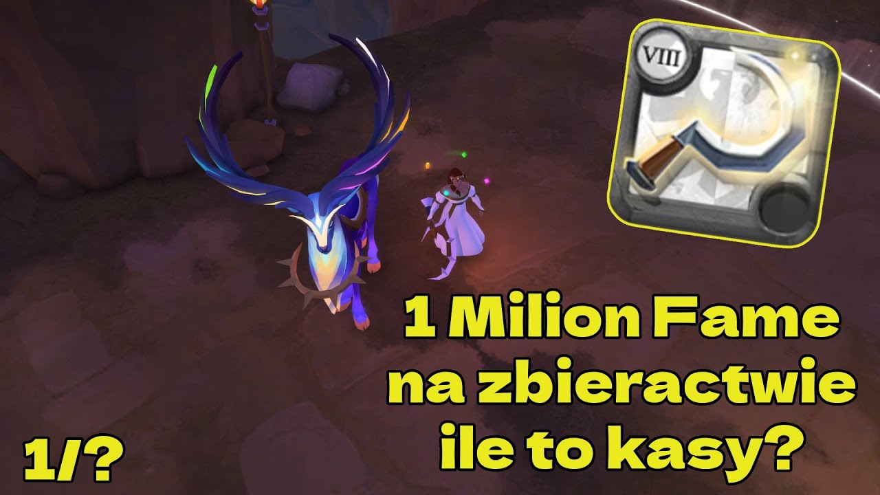 ⚒️MAPA T6 I 1 MILION FAME W ZABIERACTWIE odc. 1/? - ALBION ONLINE