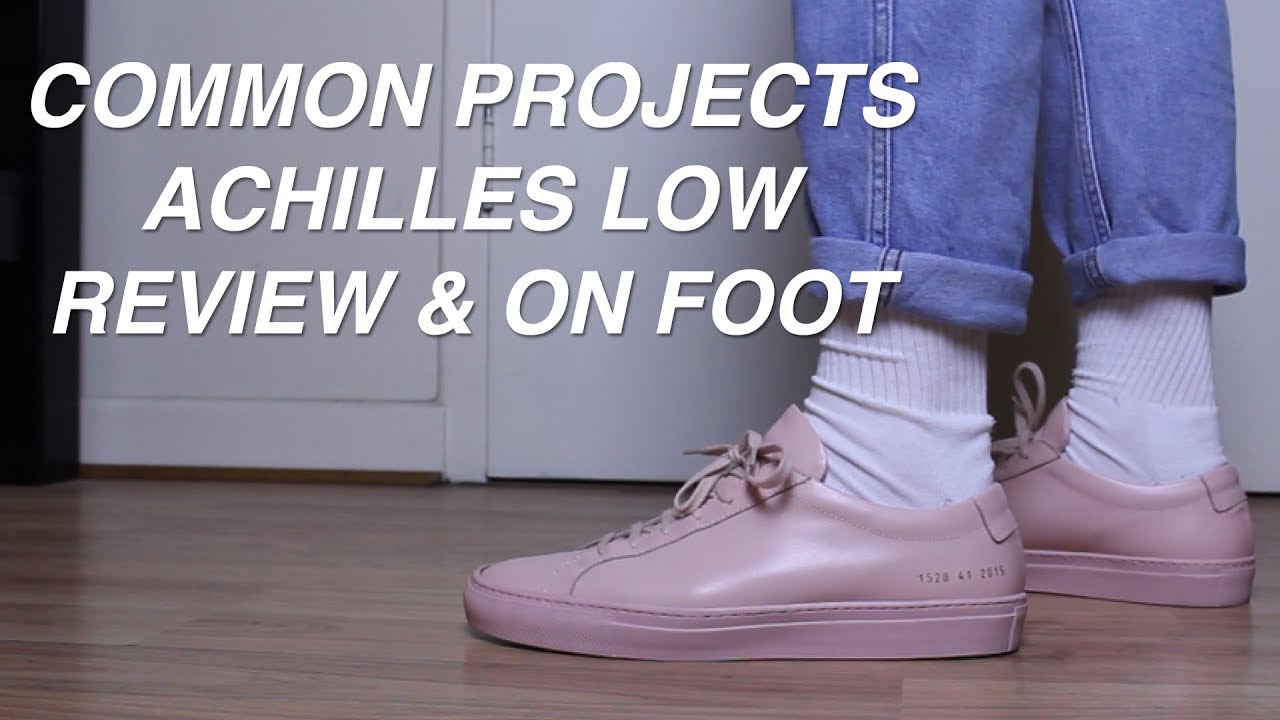 Common Projects Achilles Low Review & On Foot