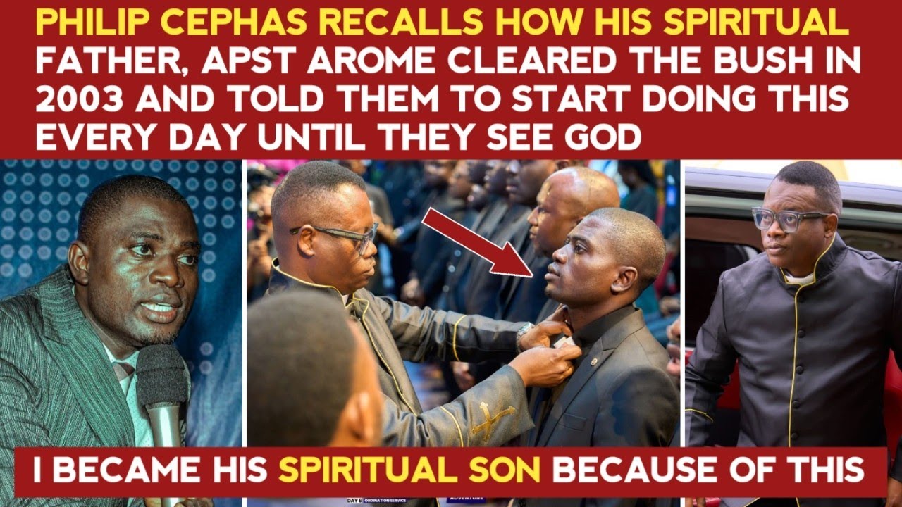 IF YOU DIE, YOU WILL SEE GOD - APST AROME TOLD US TO DO THIS INSIDE BUSH IN 2003 -  PHILIP CEPHAS
