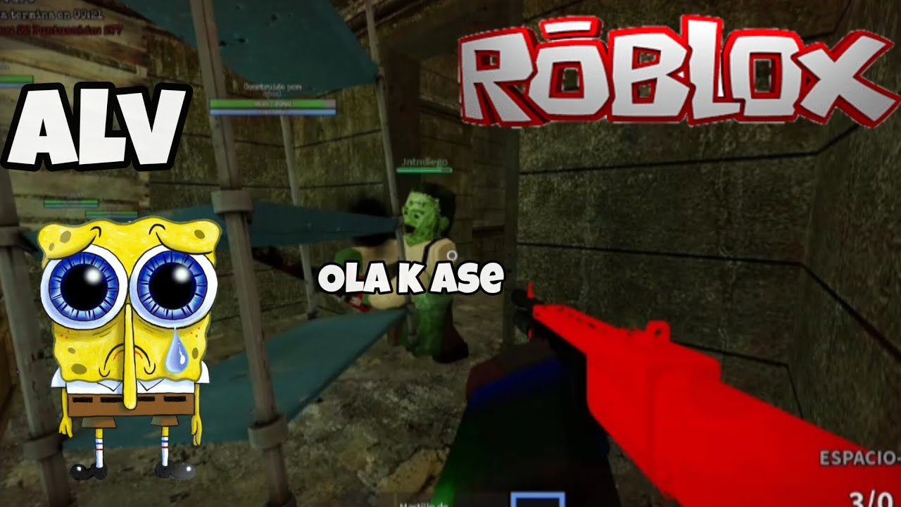 LOS ZOMBIES INVADIERON ROBLOX!!!--defensa De muertos vivientes