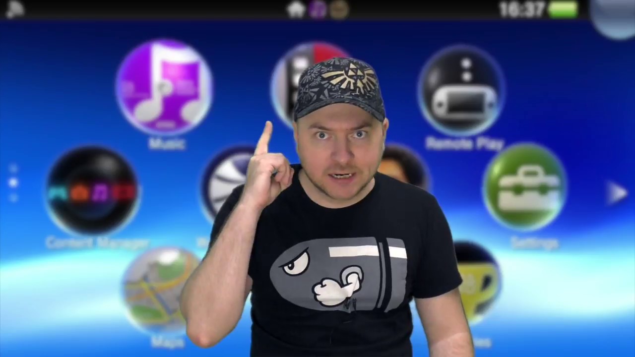 Моя консоль PS Vita