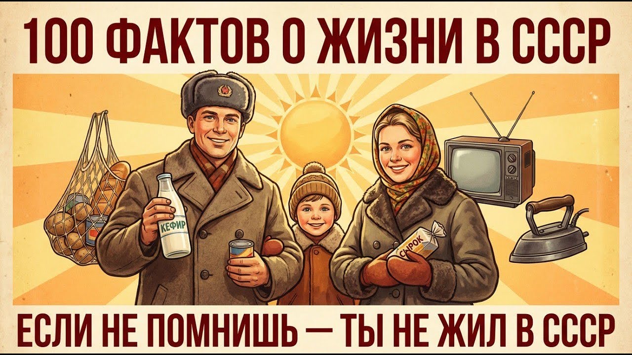 100 фактов о жизни в СССР, которые помнят только те, кто там жил