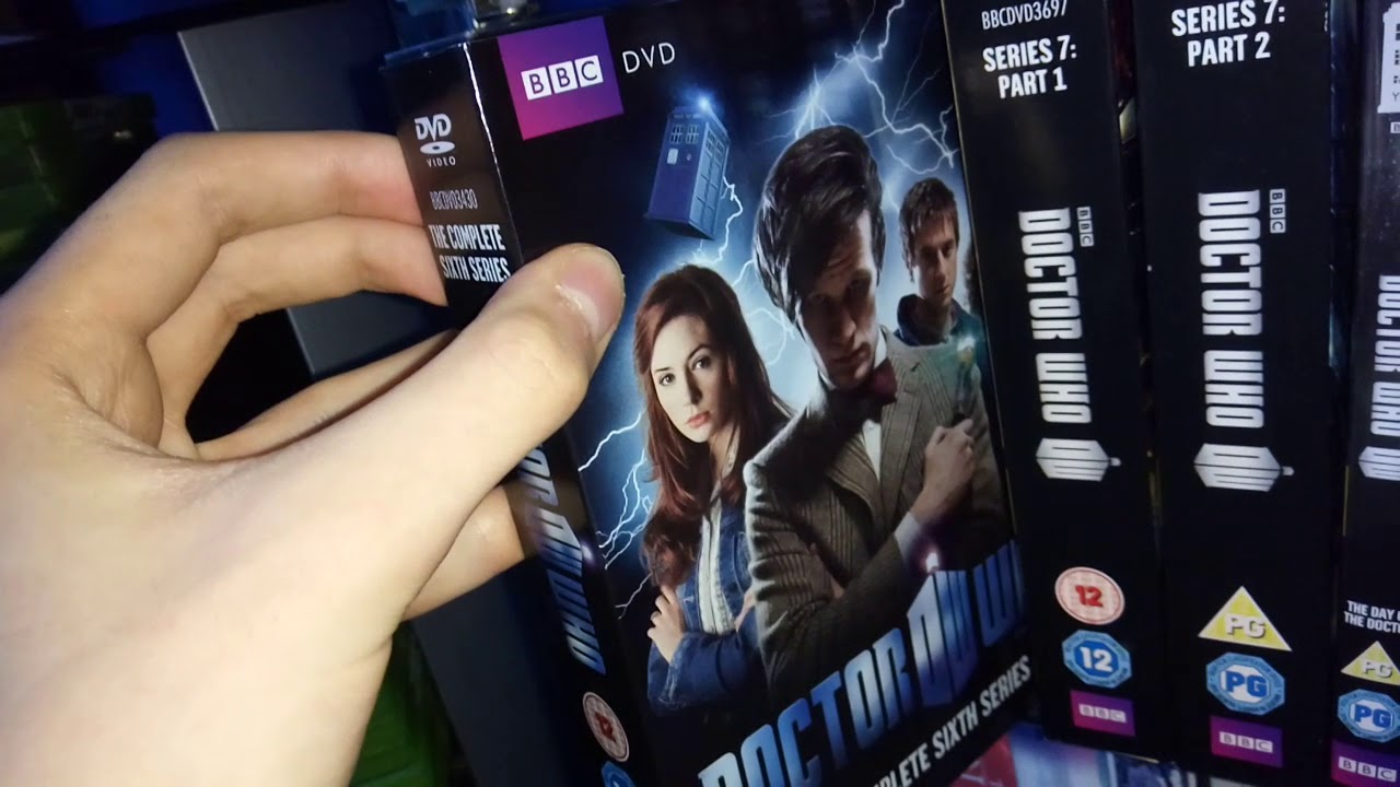 Charles Finch: my Doctor Who DVD modern collection