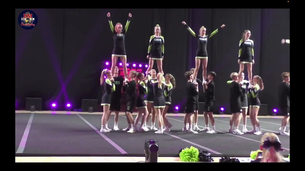 Onsild Idrætsefterskole (OIES) DM i Cheerleading 2024