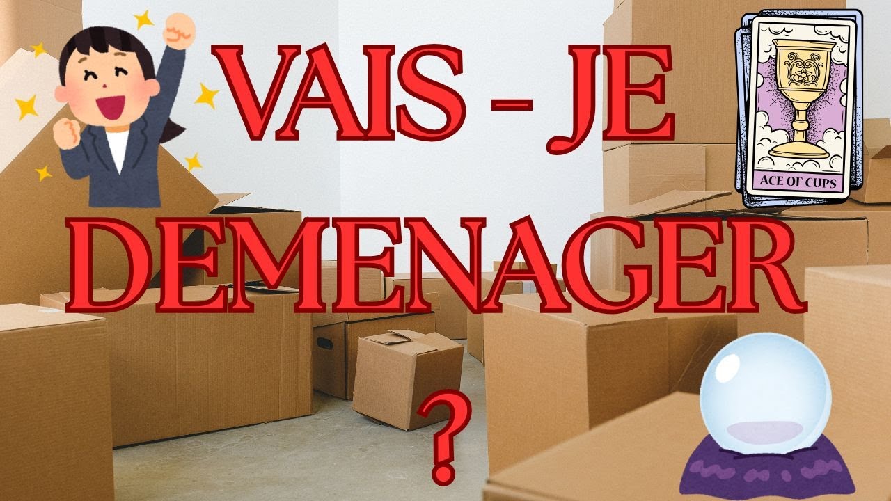 🙄VAIS - JE DEMENAGER ? TIRAGE A CHOIX  🏠✈ #guidance #d&eacute;m&eacute;nagement #voyance #shortvideo #tarot