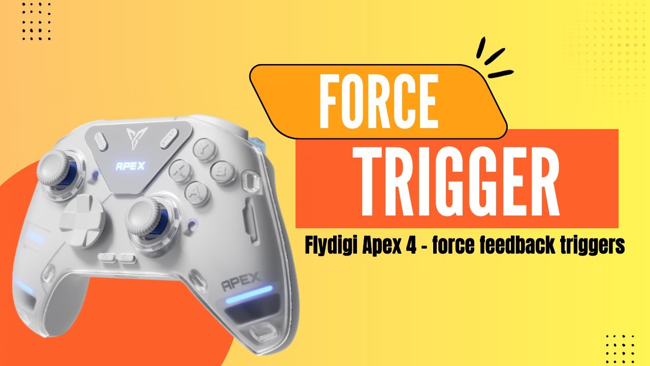 Force Feedback Triggers - Flydigi Apex 4