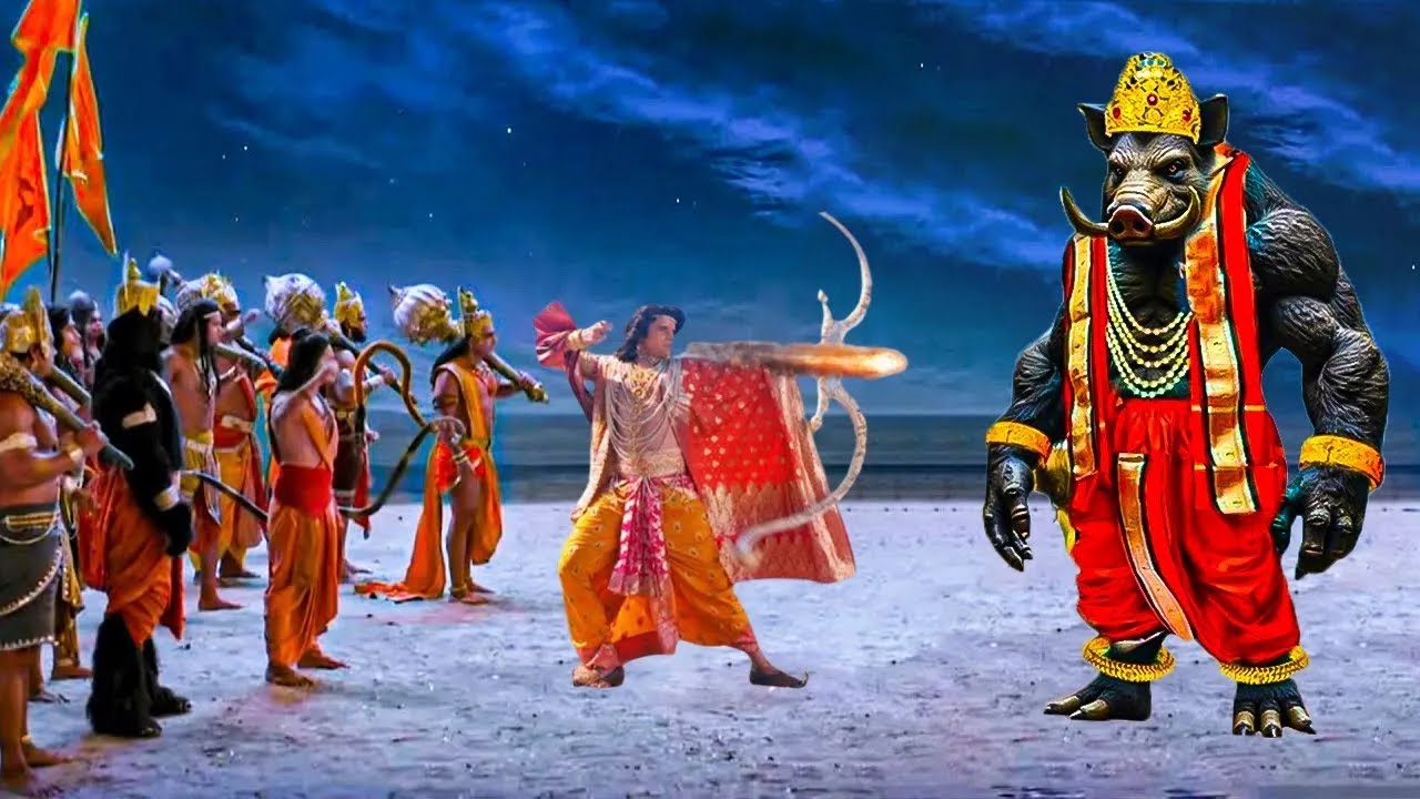 क्या राम जी वराह अवतार से अपनी सेना की प्राणों की रक्षा कर पाएंगे ? Shrimad Ramayan | #ramayan