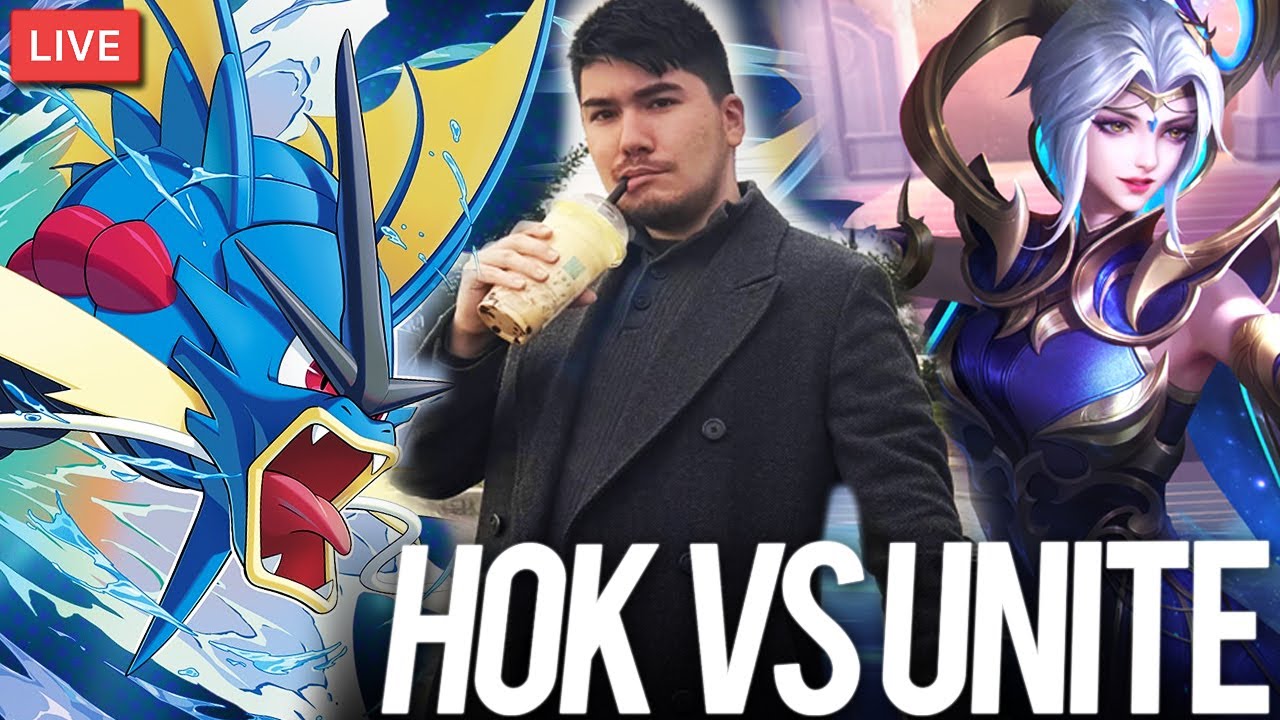 🔴PHIL IS BACK ON POKEMON UNITE ! + HONOR OF KINGS ! WHATS BETTER ? 🔴