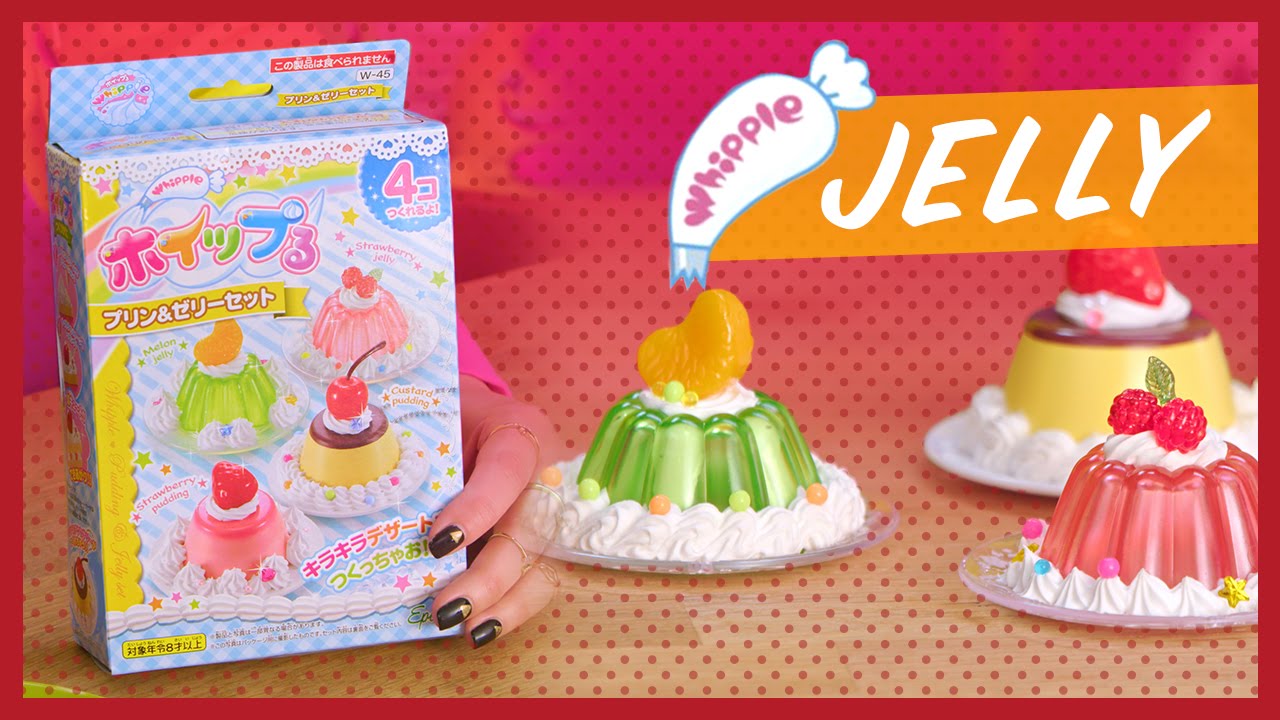 JELLO WHIPPLE SET | Kawaii Cookin 4K | Strawburry17