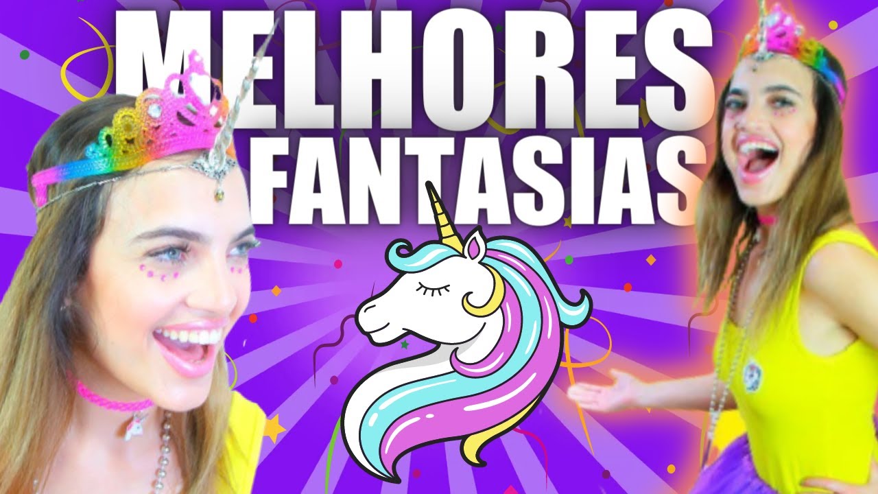 MELHORES FANTASIAS DE UNICORNIO PARA O CARNAVAL