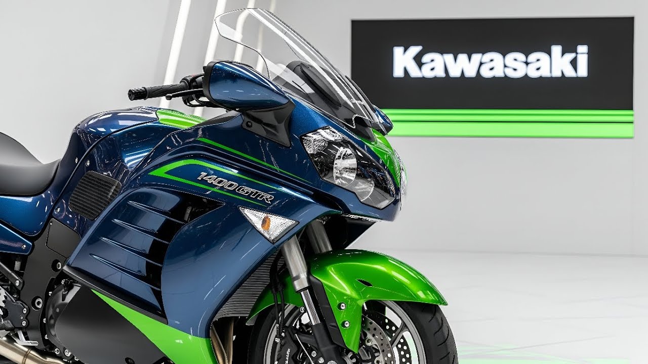 Kawasaki 1400 GTR 2026 года ОФИЦИАЛЬНО ПРЕДСТАВЛЕН!