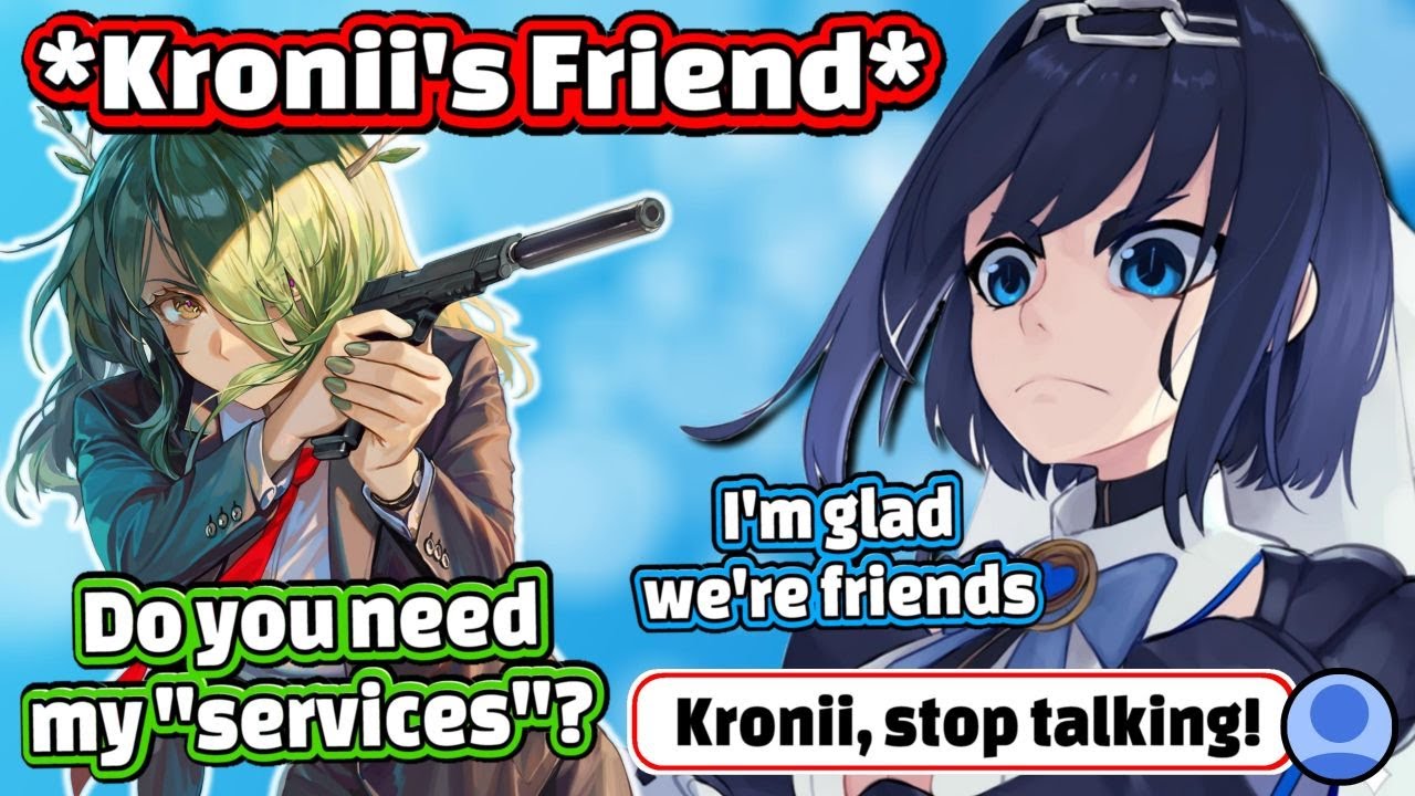Kronii Isn't Beating the Mafia Allegations the Way she Talks about her Friends... 【Hololive EN】