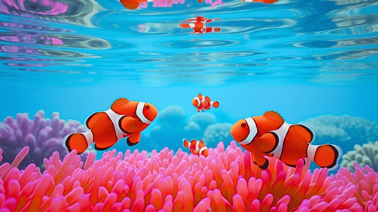 The Best 4K Aquarium 🐠 Discover Stunning Jellyfish,Vibrant Coral Reefs & Exotic Ocean Life