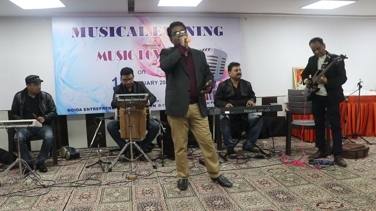 Arif Maqbool Performing Neele Neele Ambar Pe on 18th January 2020.