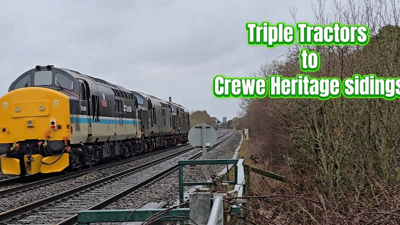 Triple class 37's passed Clay Mills 21/01/26