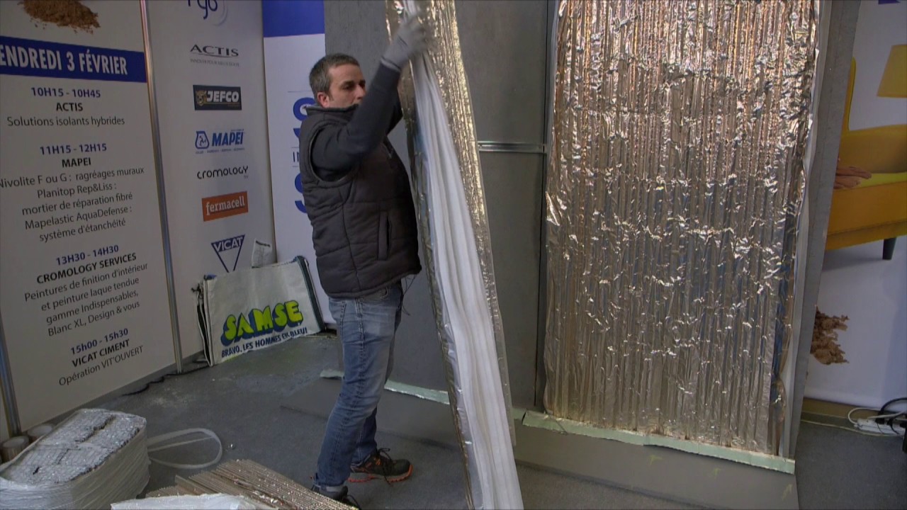 Pose Hybris 105mm ACTIS - Démonstration Salon SAMSE 2017